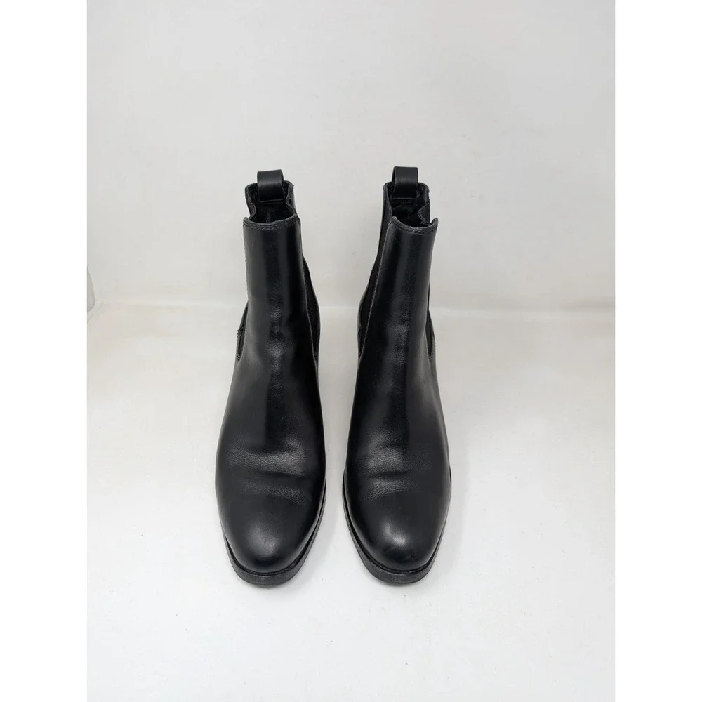 Rag & Bone Hazel Black Leather Chelsea Ankle Boots‎  Women's Size 41 / US 10.5